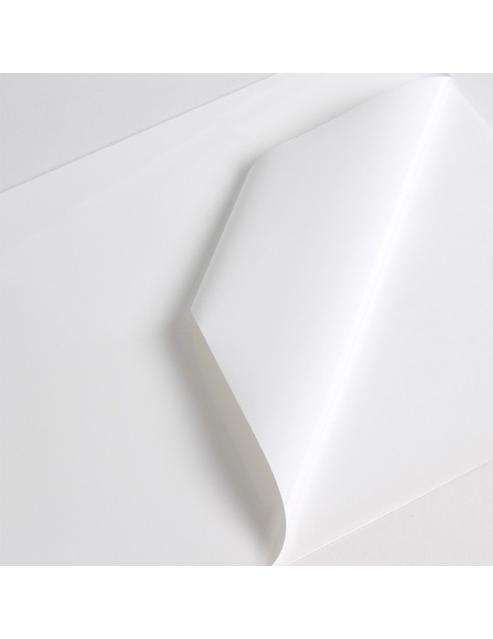 VCSR101WG1 - Blanc Brillant adh permanent super renforcé incolore